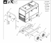 Bobcatâ„¢  TrailblazerÂ® Off-Road Running Gear with Never Flatâ„¢ Tires #300910 Expldoed View
